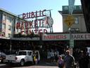 The waterfront Pike Market.